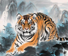 丹青绘虎魂，陈强法《虎